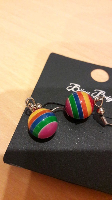 Bunte Perlenohrhänger von Bijou Brigitte