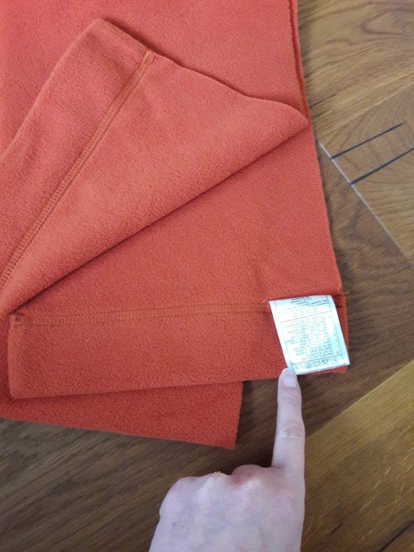 Fleece Schal Orange von Nike