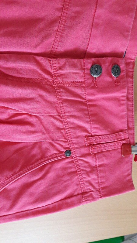 Chino Hose Korall-Rot von Only