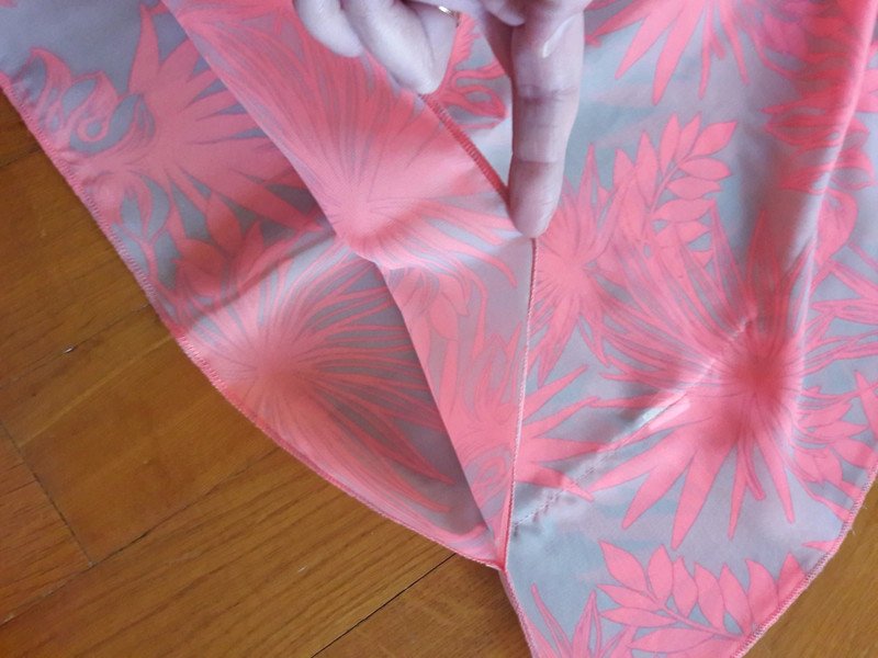 Strand Tunika Pink grau von Amisu