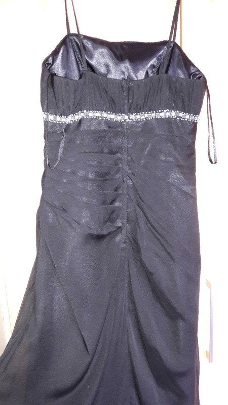Chiffon Abendkleid in schwarz von Miranda Modelle Hochzeit