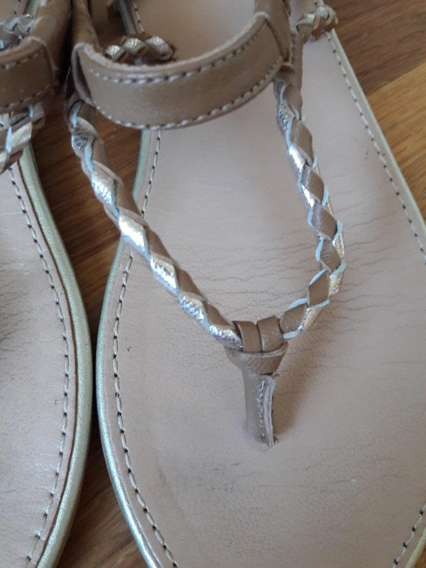Leder Sandalen braun von Esprit