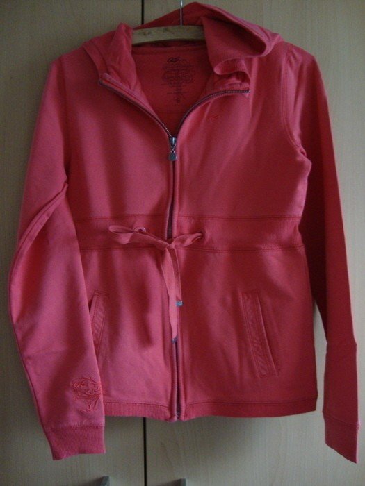 Sweat-Jacke pink-rot QS by S.Oliver