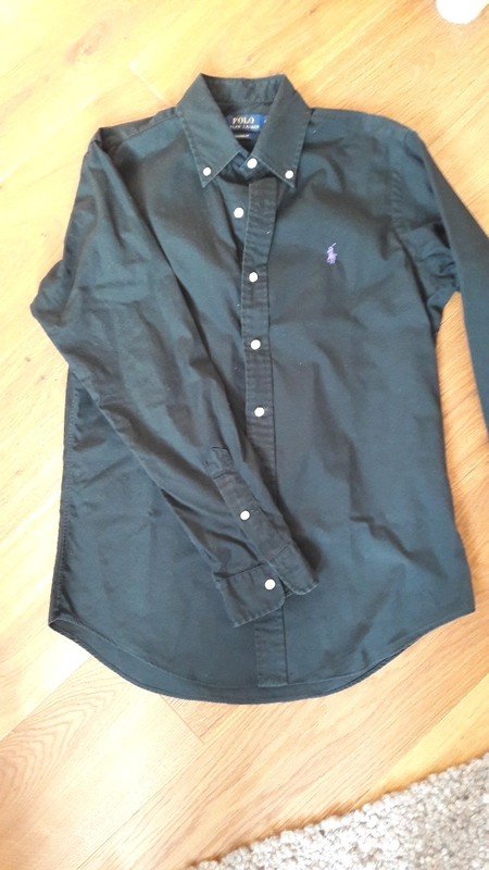 schwarzes Hemd von Polo Ralph Lauren