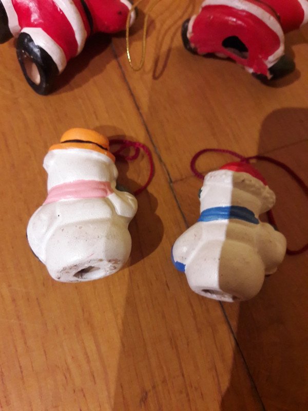 5er Set Anhänger Weihnachten