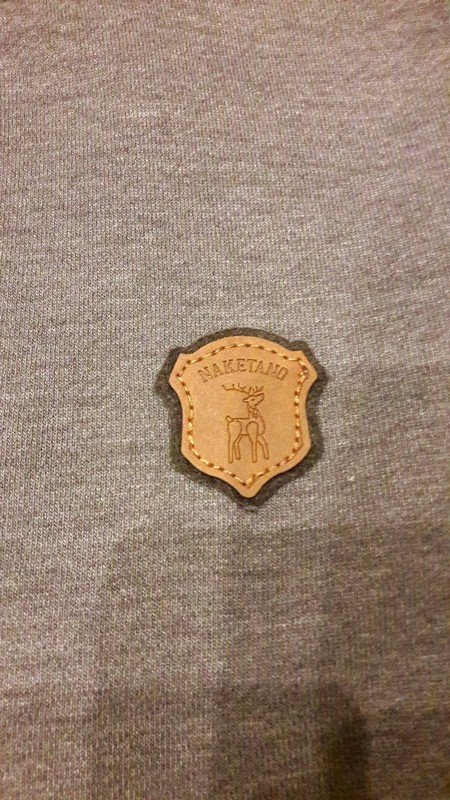 Naketano Sweatpulli grau-braun Darth