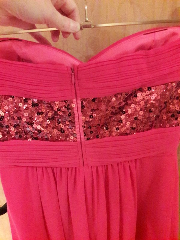 Abendkleid chiffon rot-pink von Vera Mont Hochzeit