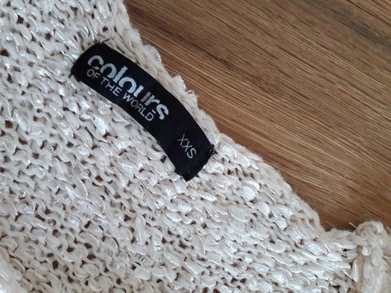 Oversize Häkel Pullover von Colours of the World