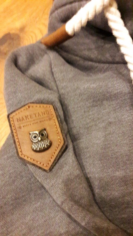 Naketano Sweatpulli grau-braun Darth