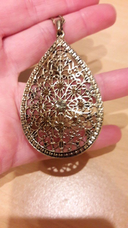 Goldene lange Halskette von SIX Boho Ethno