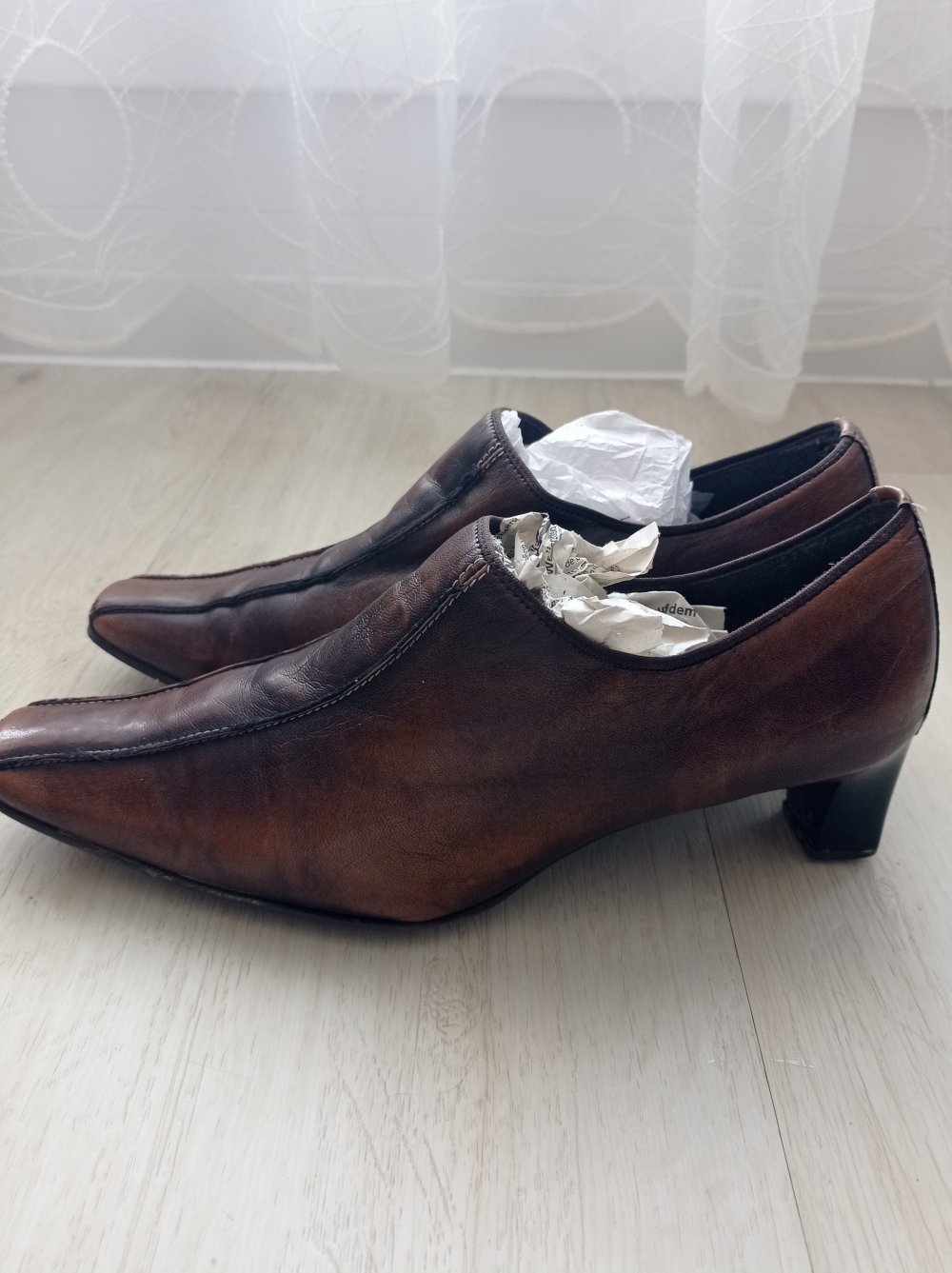 Damen Leder Schuhe