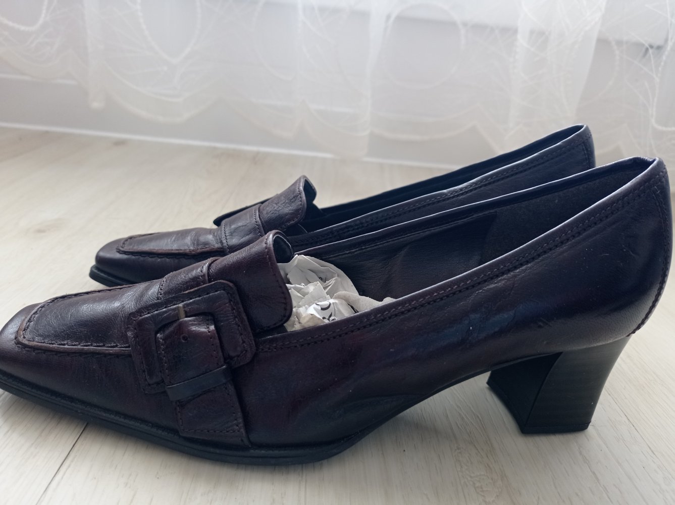 Damen Leder Schuhe