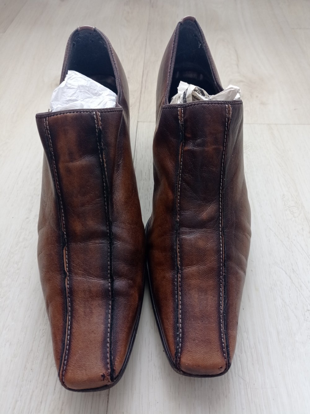 Damen Leder Schuhe