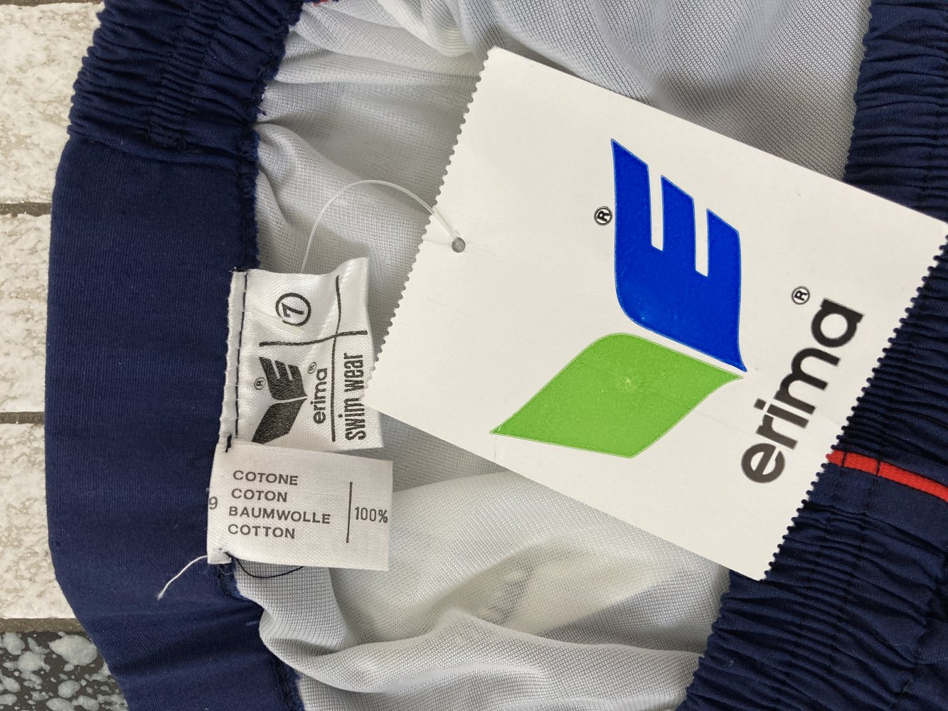 Erima Badehose Neu mit Etikett Größe 7