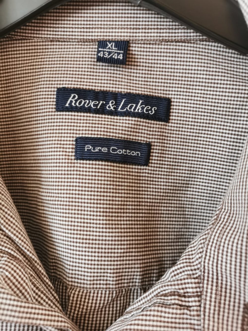 Langarmhemd Herren Rover & Lakes Gr. XL