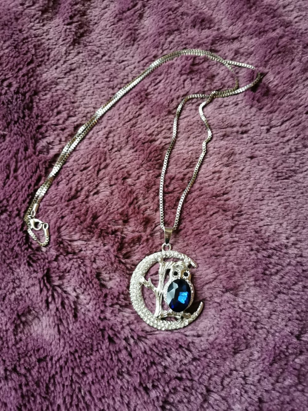 Modeschmuck Kette Eulenkette
