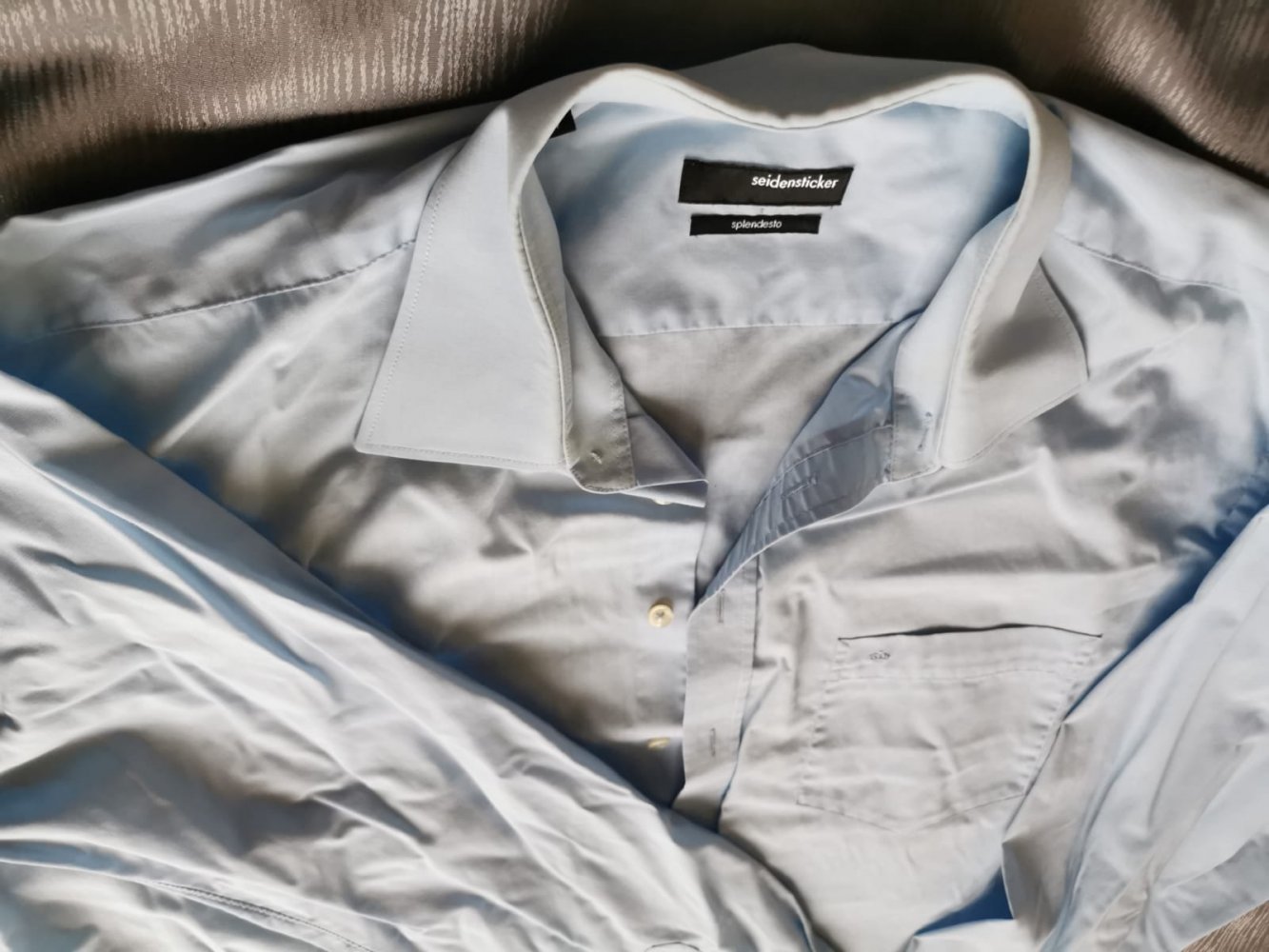 Langarmhemd Herren seidensticker Gr. XL