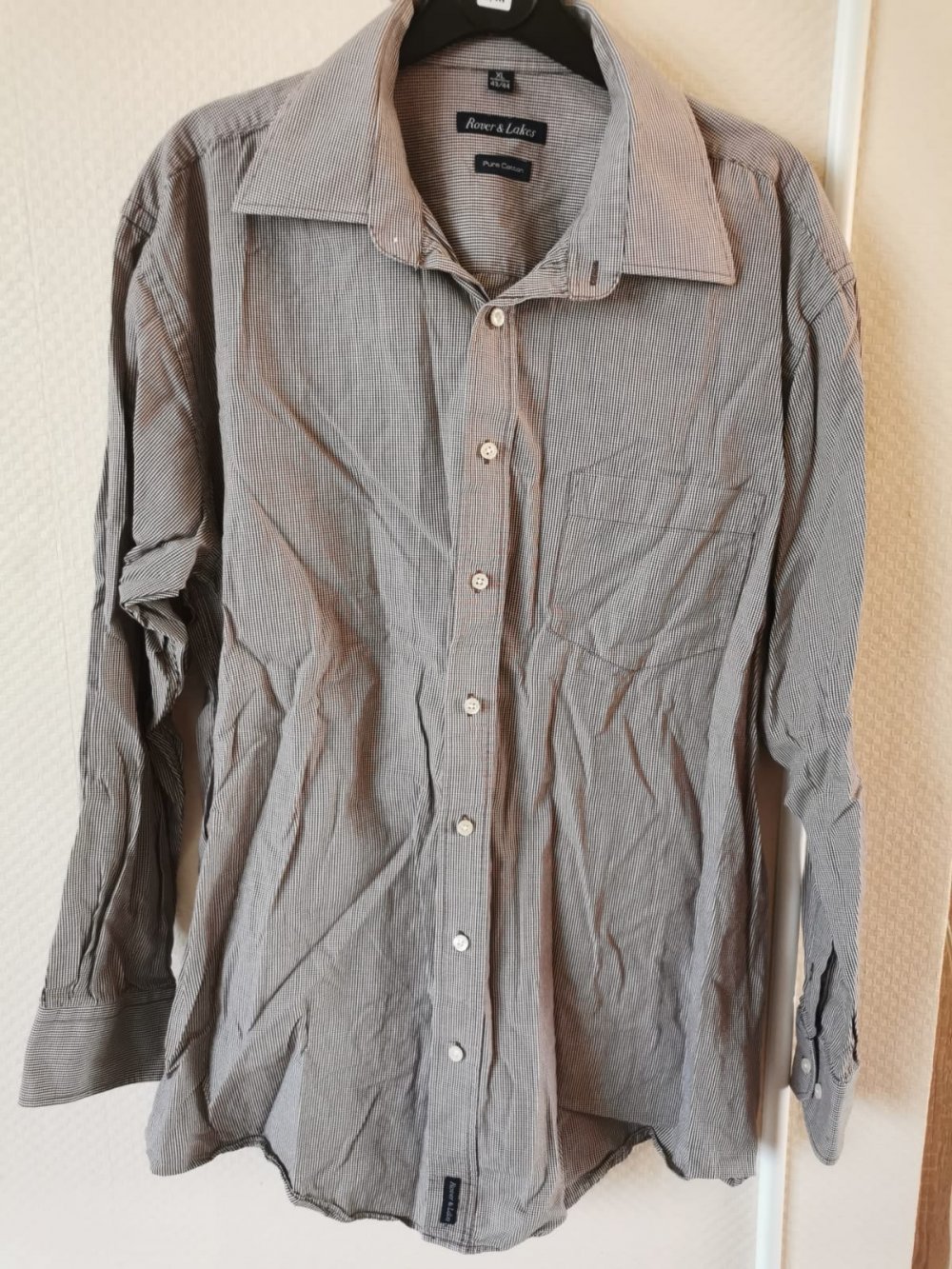 Langarmhemd Herren Rover & Lakes Gr. XL