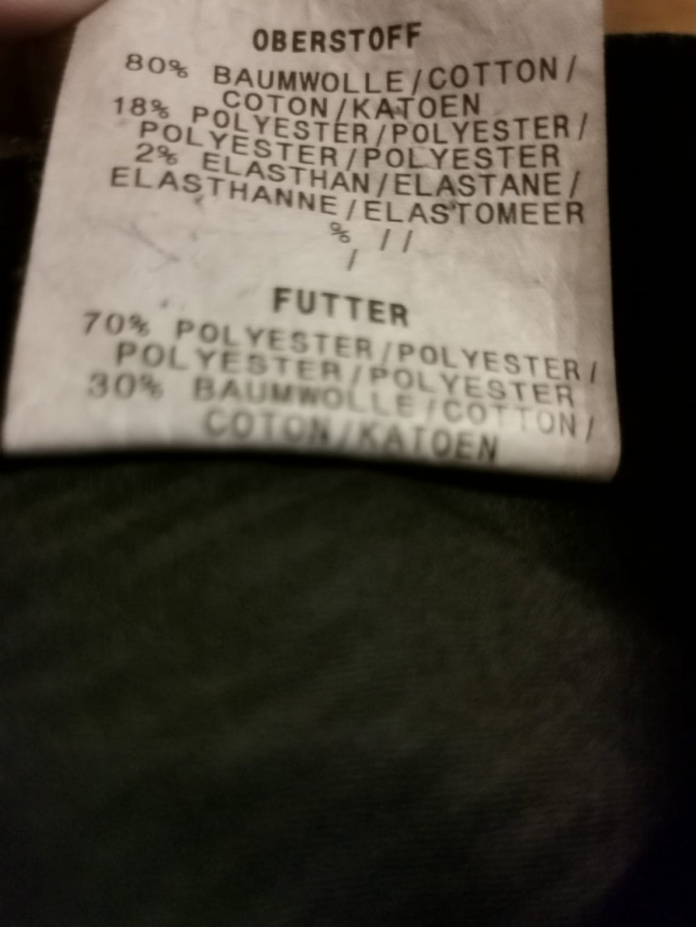 Hose Christian Berg Stockholm Herren Gr. 48 (W33/L34)