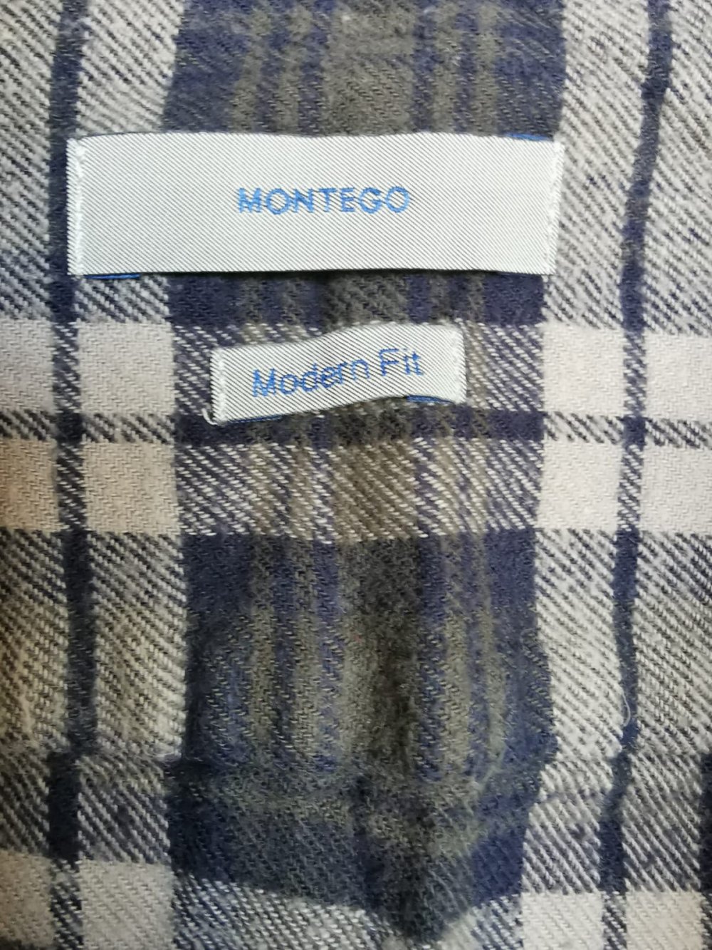 Hemd Herren Langarmhemd Montego Gr. XXL