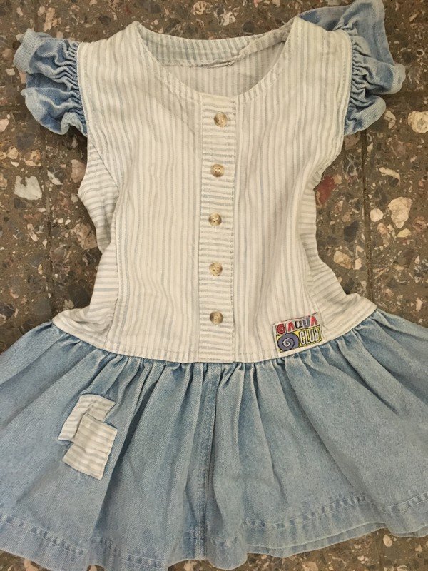 Kinder Jeanskleid
