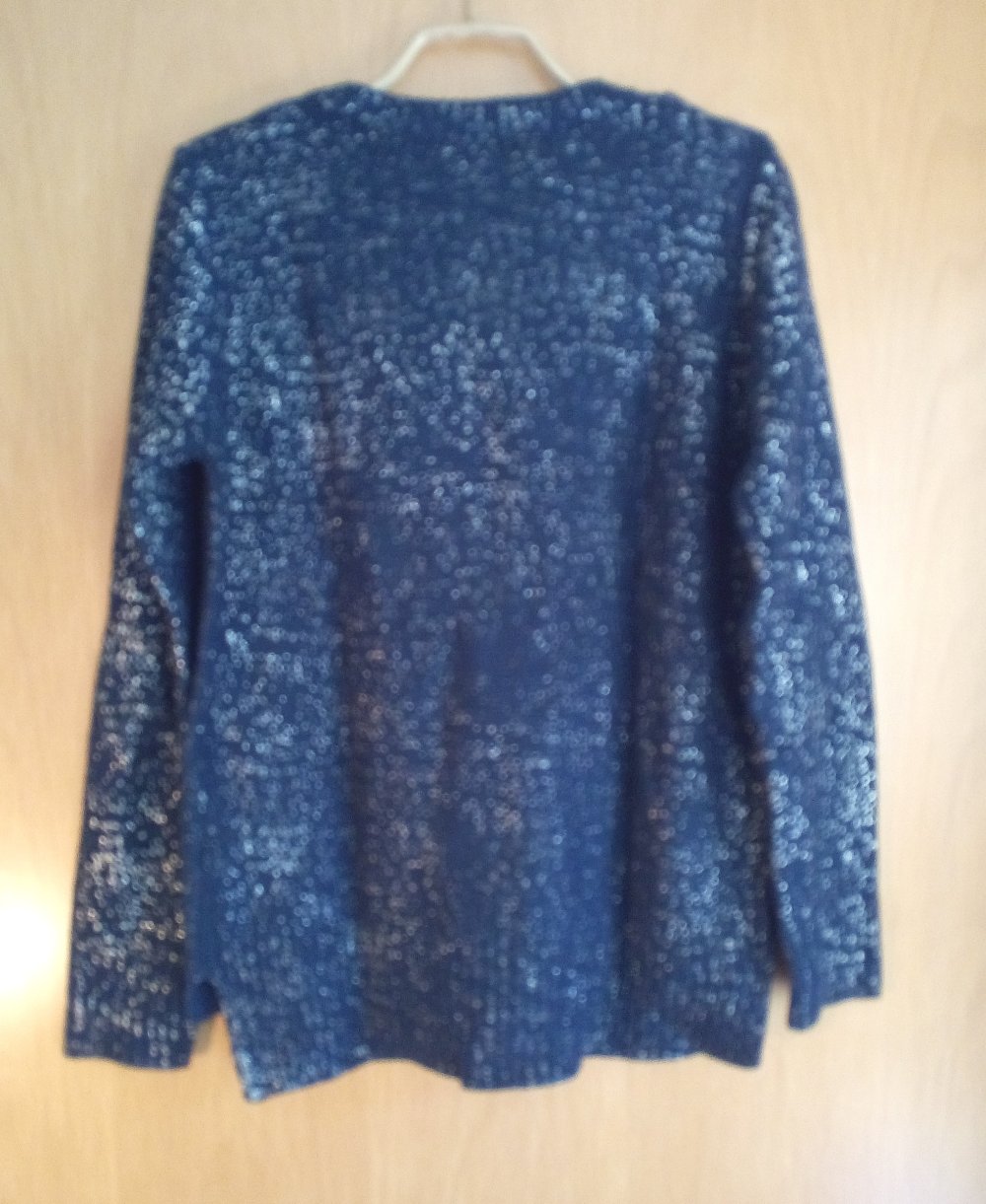 Glitzerpullover