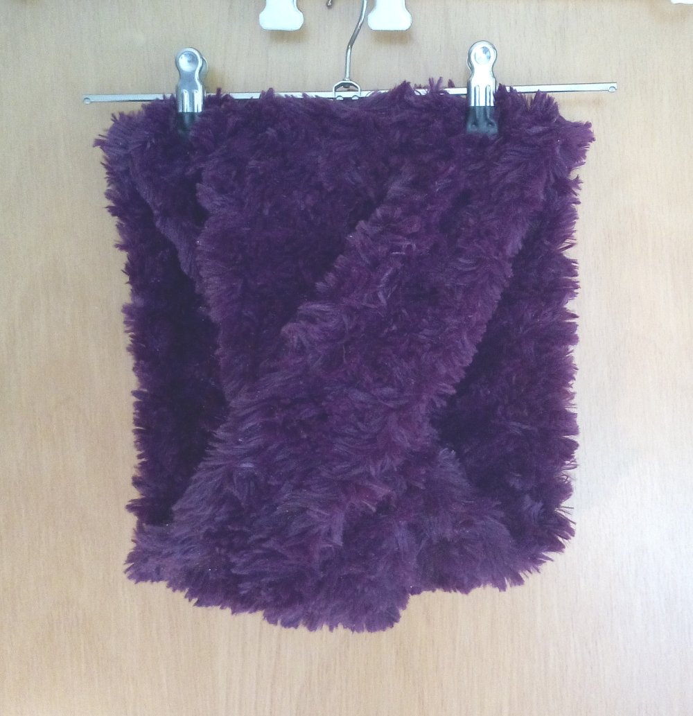 flauschiger Schlauchschal
