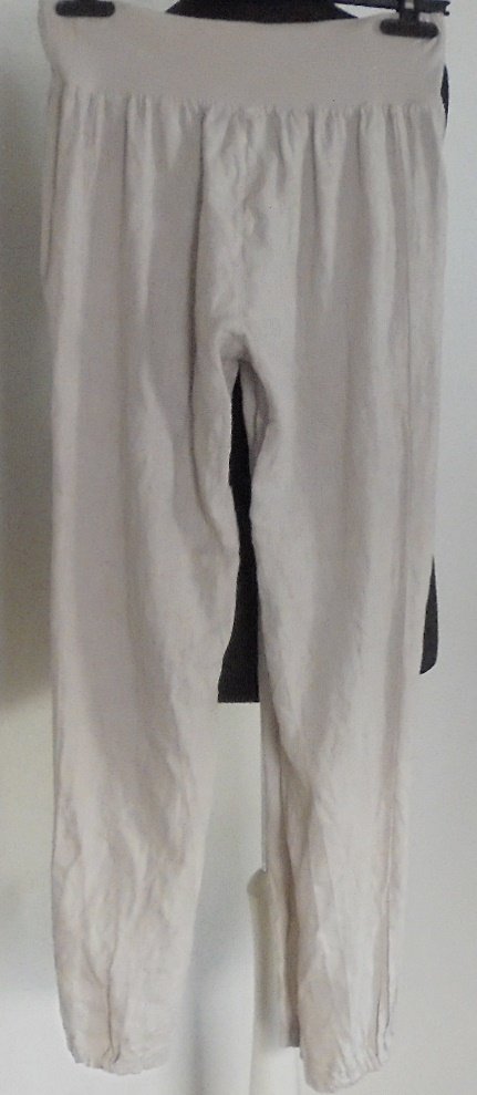 Leinenhose, Sand, XL, Made in Italy