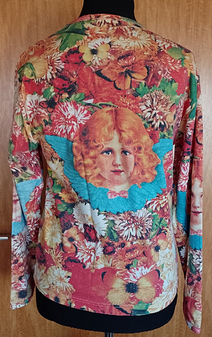 Seltenes Langarmhirt von Cowboy & Angels, Gr. M