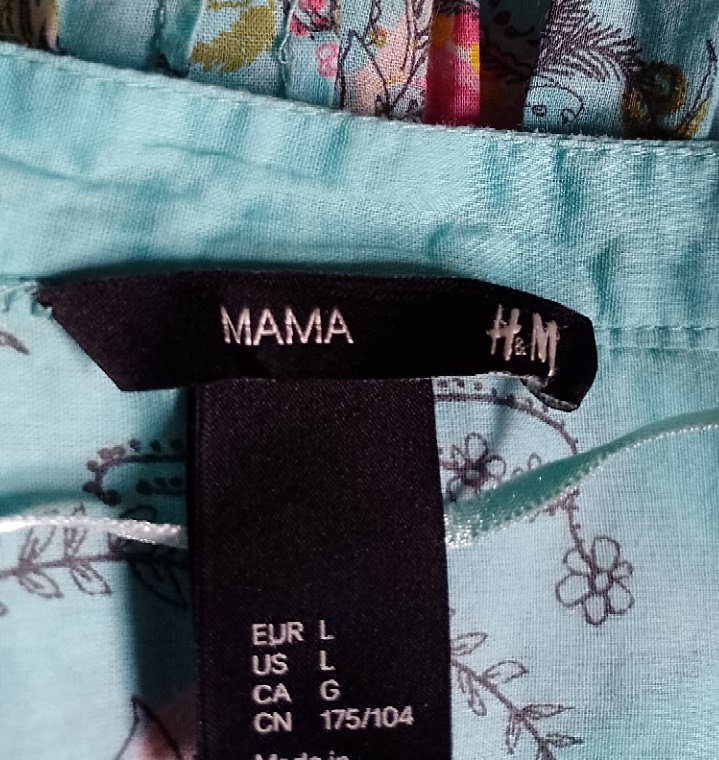 Umstandstunika, H & M Mama, Gr. L