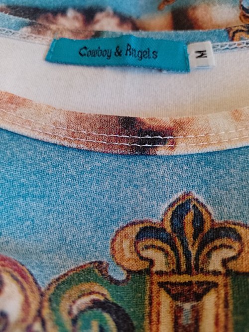 Seltenes Shirt von Cowboy & Angels, Gr. M