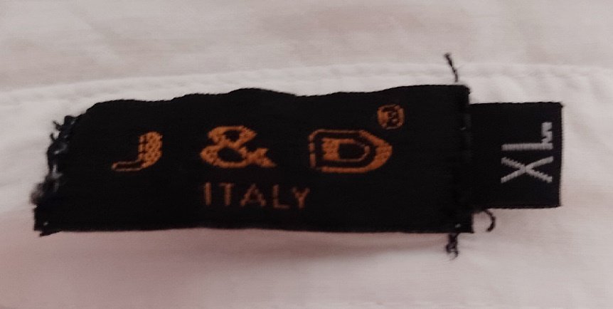 Leichte Baumwollbluse, J & D Italy, Gr. XL