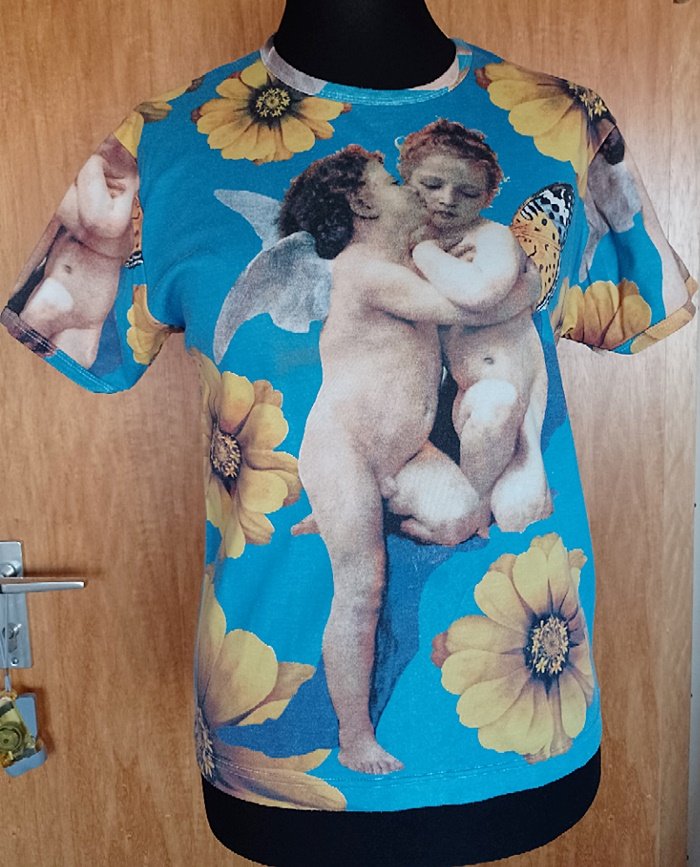 Seltenes Shirt von Cowboy & Angels, Gr. M