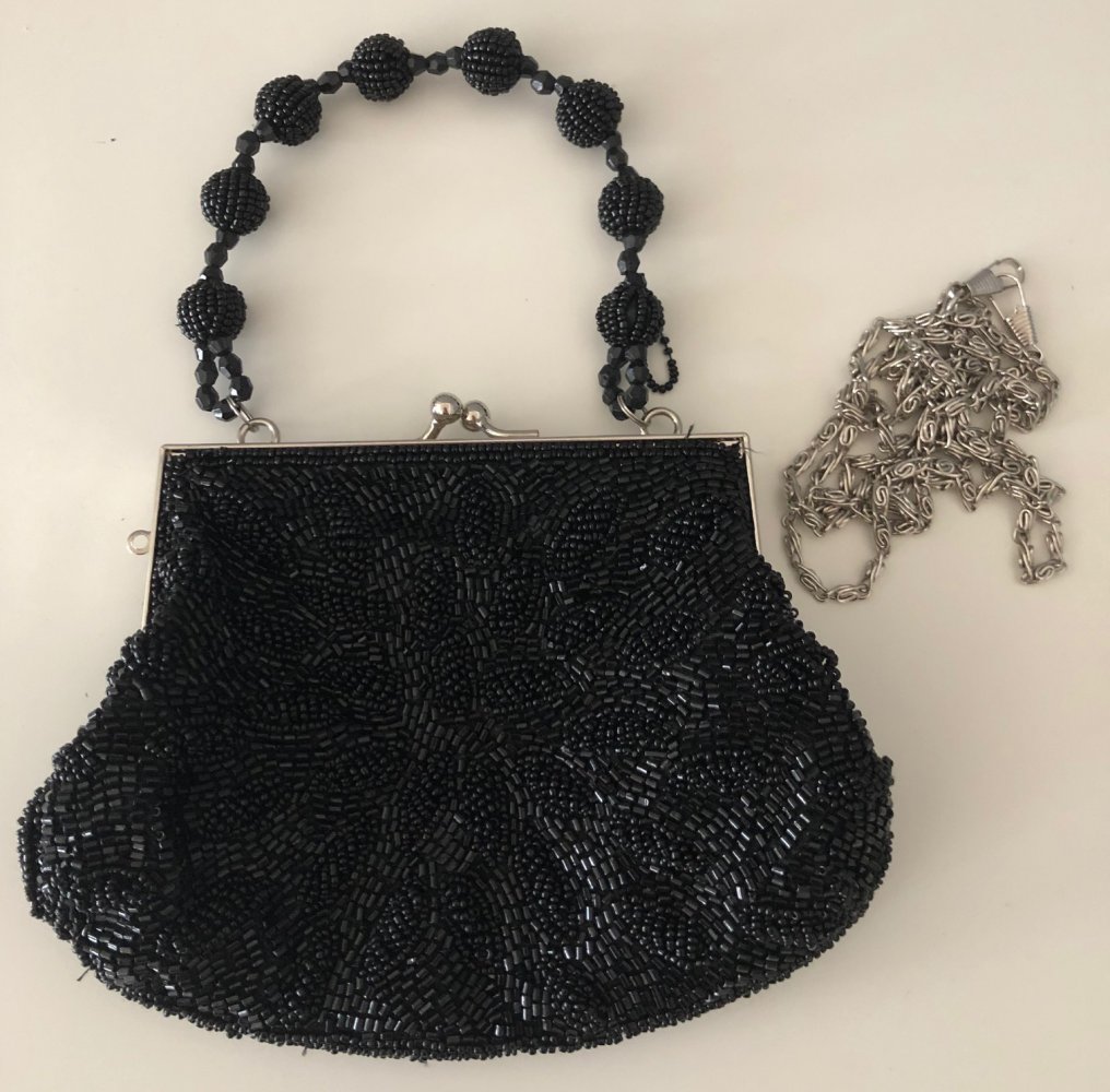 Kleine bestickte Handtasche aus Italien, Venedig! Neu!