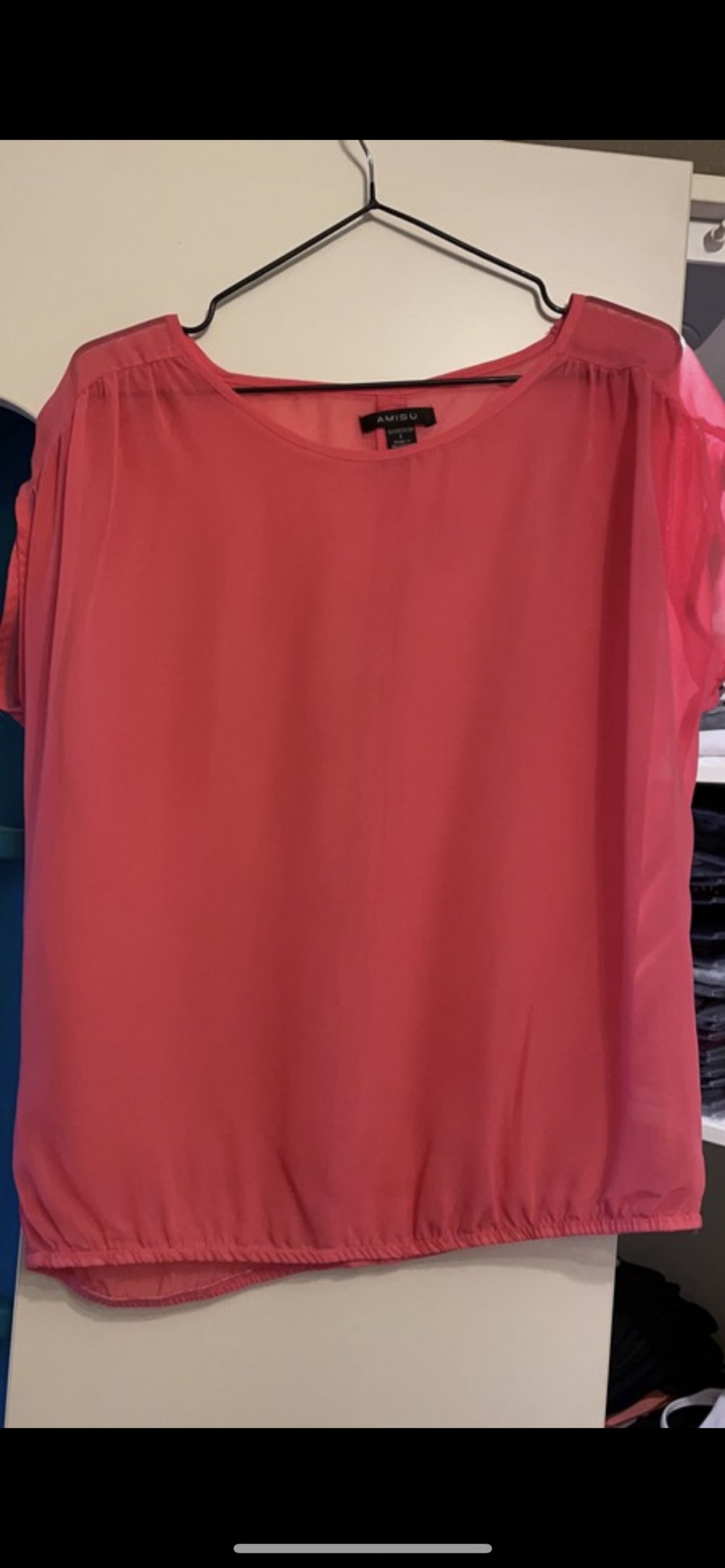 Pinke Bluse