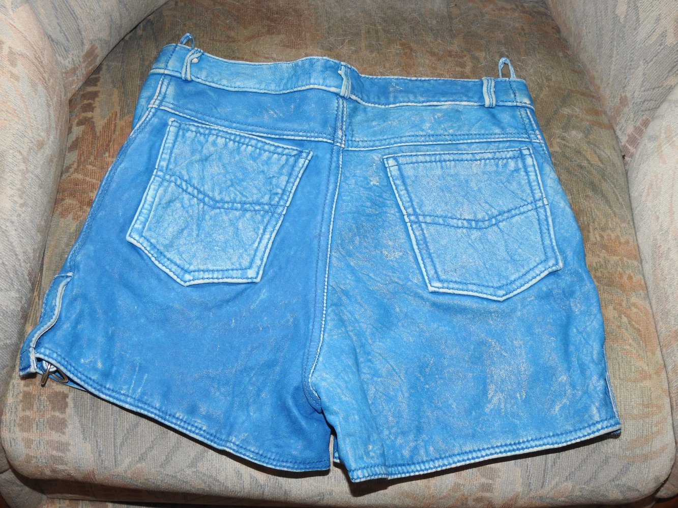 Ledershorts-Missjoy-Gr. 38 - blau