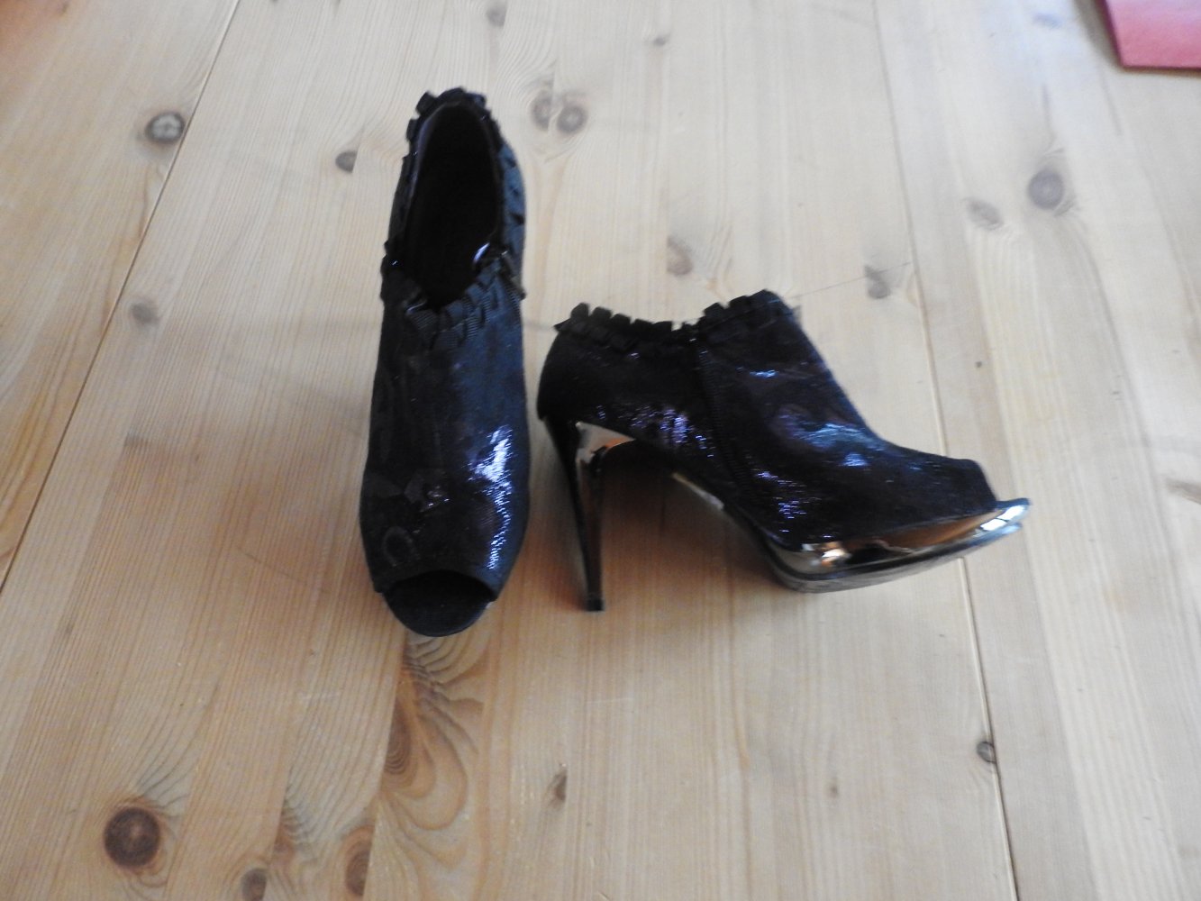 schwarze Pumps, Catwalk, Gr. 39, neu und ungetragen 