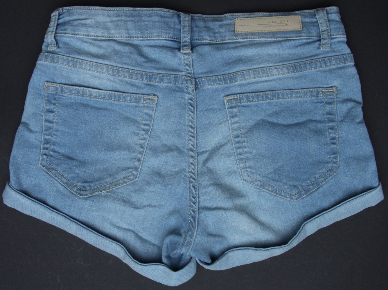 Jeanshose Größe 34 hell kurz Damenhose Jeanshotpants Sommer Hose kurz Hotpants Jeans Gr