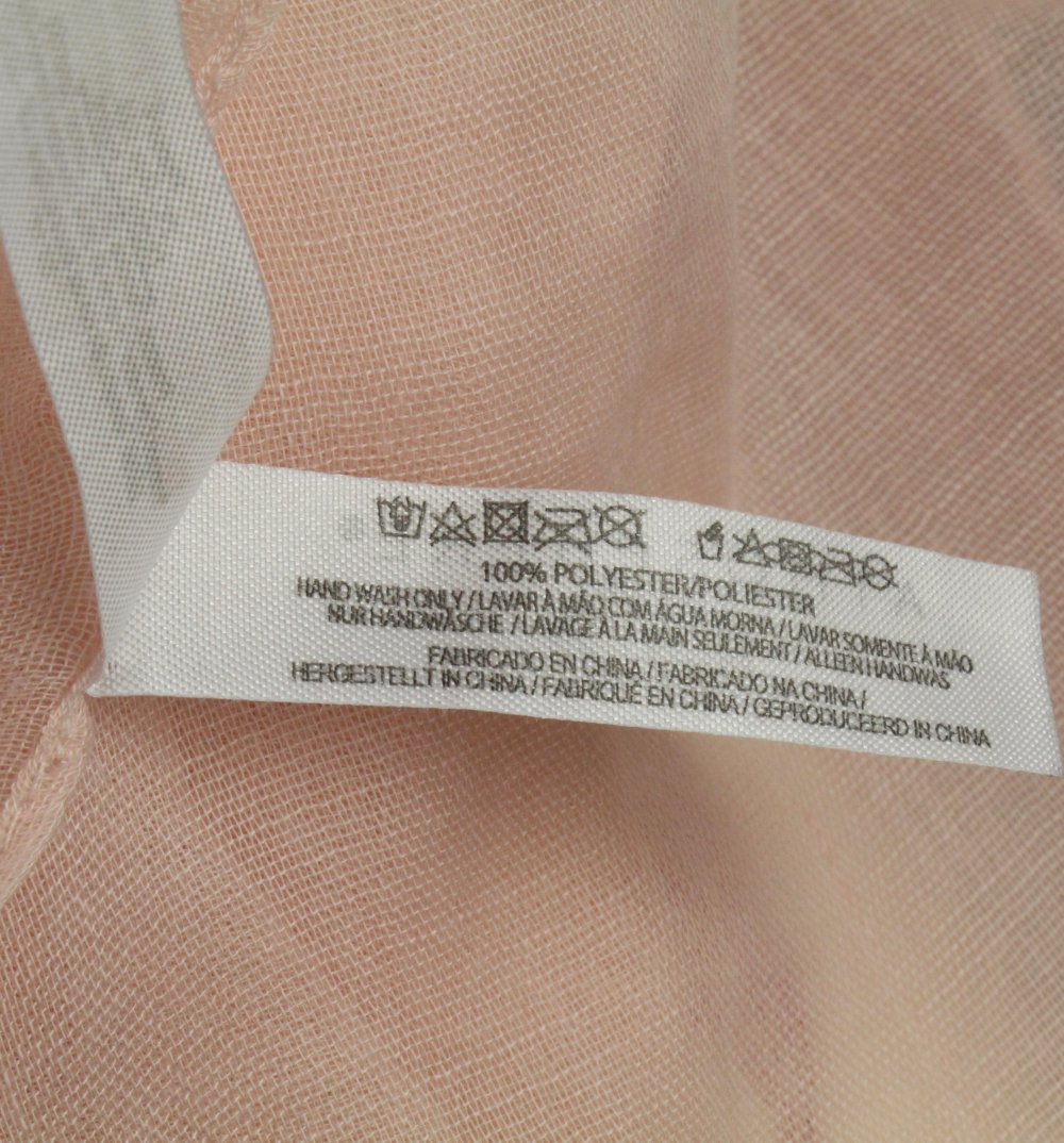Loopschal Schal Tuch Halstuch rosa lachs Winter Baumwolle rosa rose dünn Loop Winter Sommer Frühling Herbst Winter