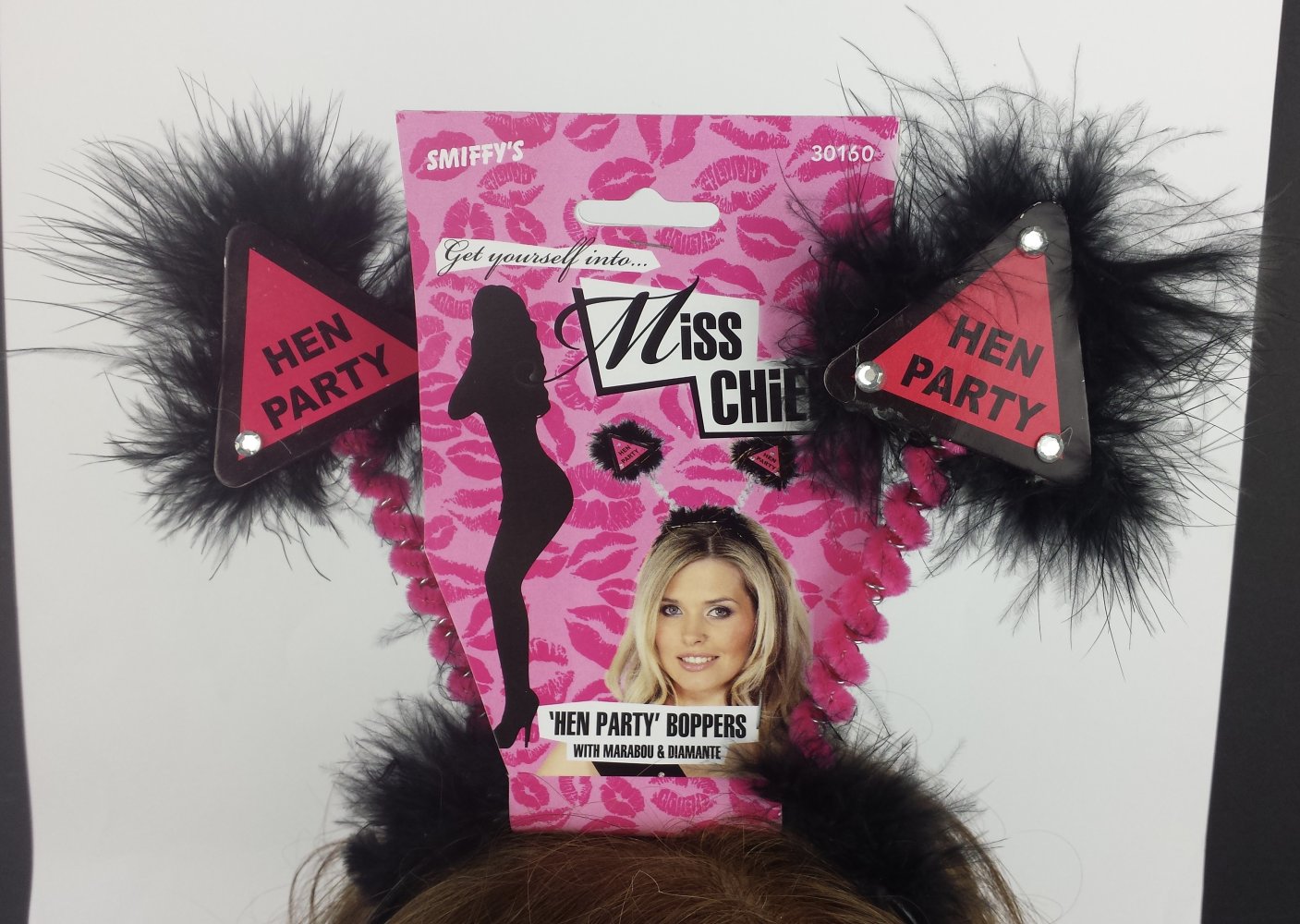 2x Haarreif Hen Night JunggesellenAbschied Karneval Fasching JGA Kostüm Verkleiden Halloween