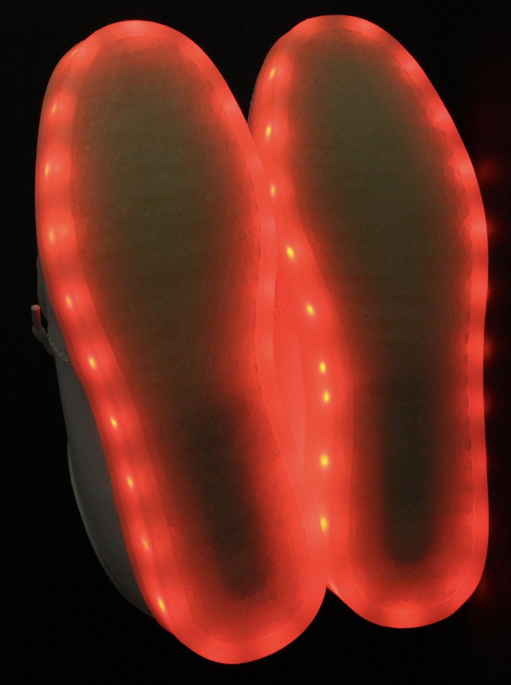 LED-Schuhe Frauen Männer Gr-öße 35 36 leuchtend Sneaker weiß Schuhe Gr Größe Licht unisex LED Farbwechsel 