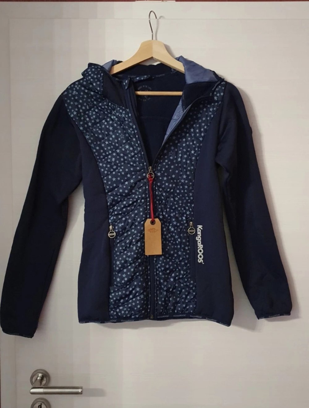 Steppfleecejacke  von KangaROOS  Gr 34 marine