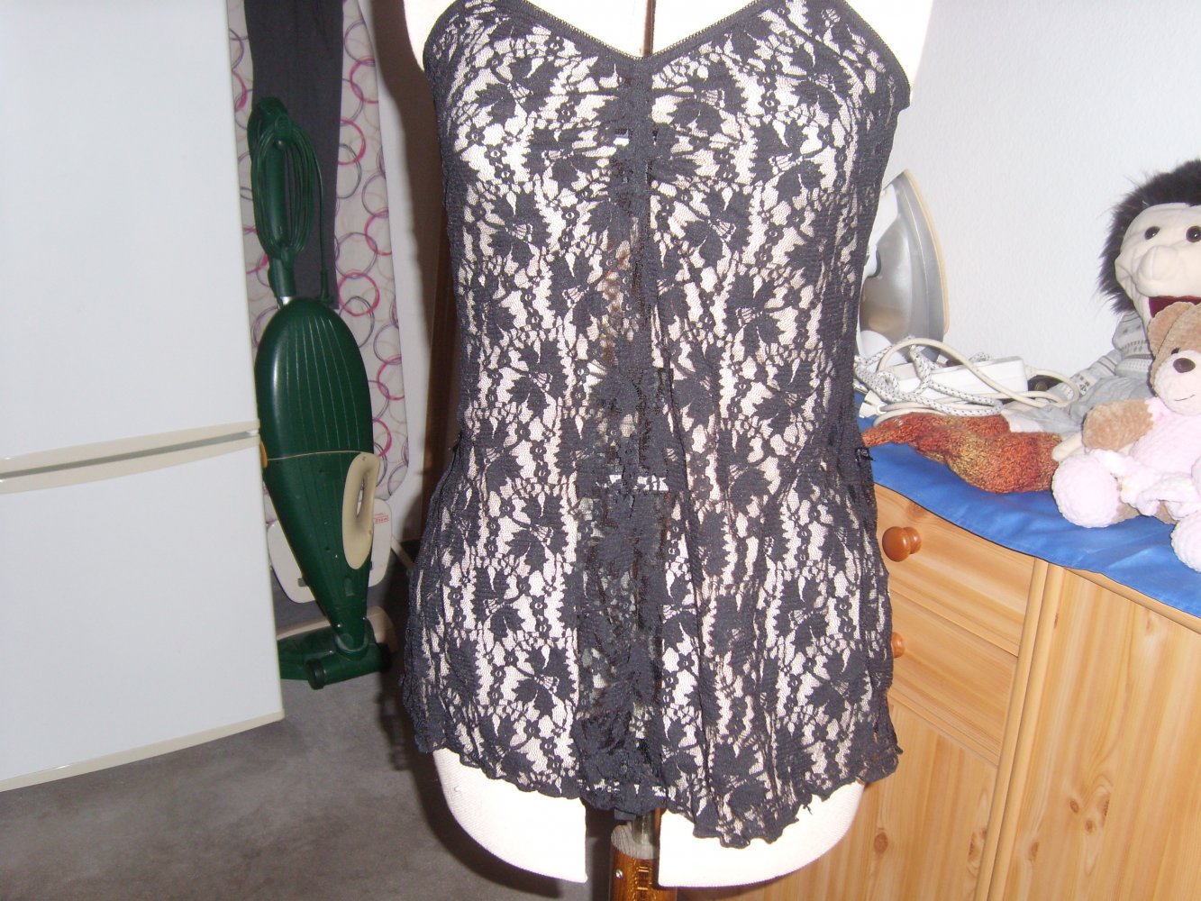 Schwarzes Negligee