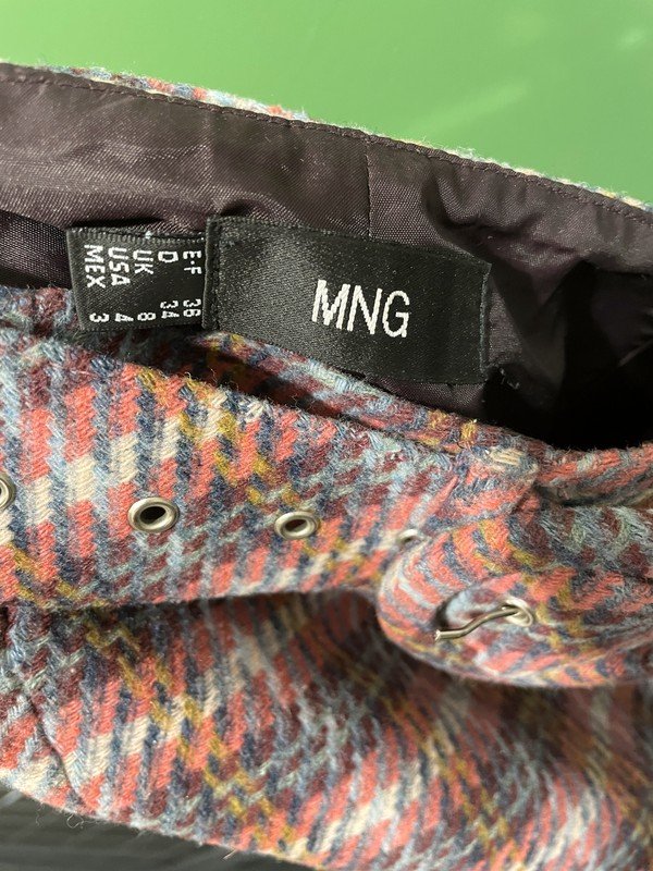 MNG Karierter Minirock