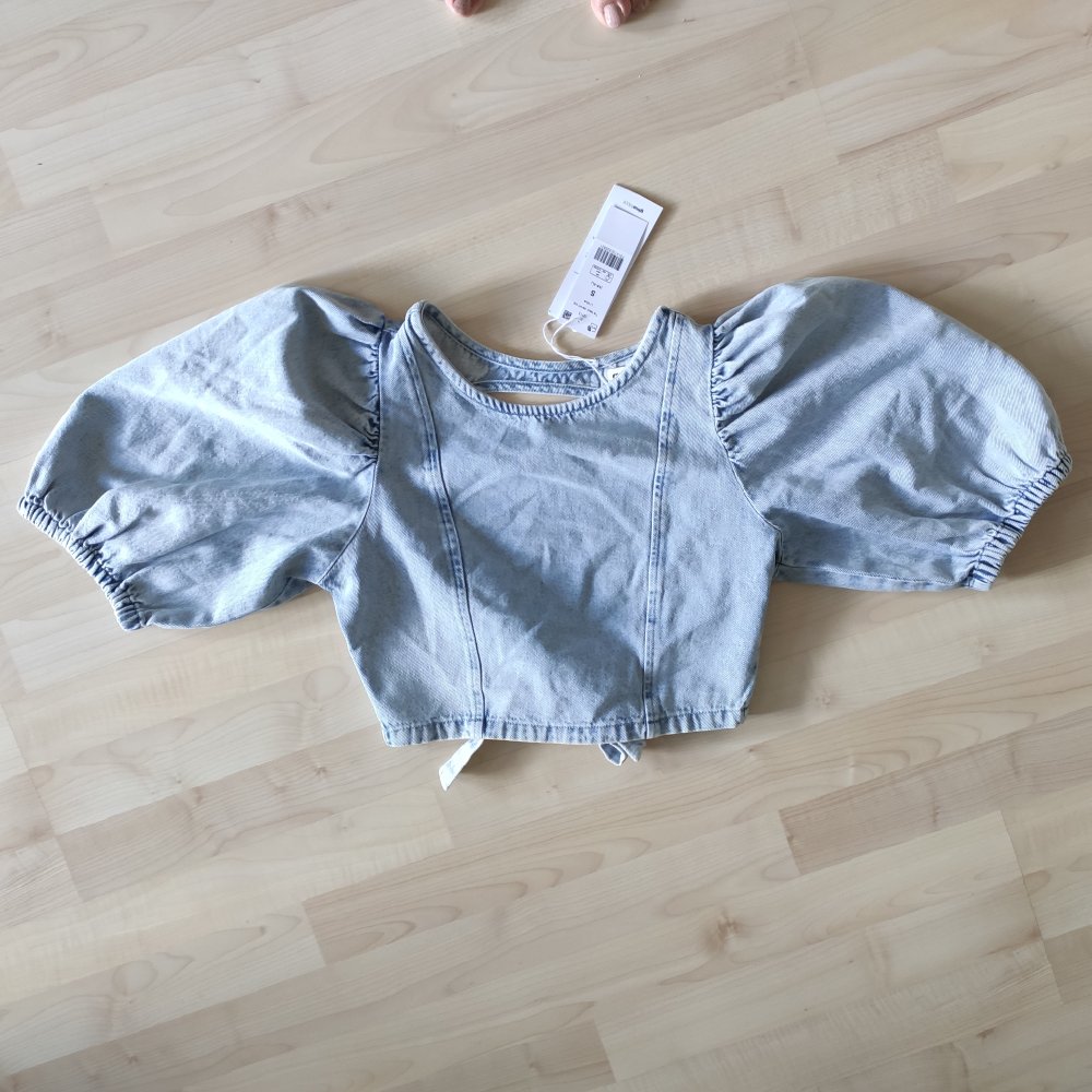 Jeansbluse S neu