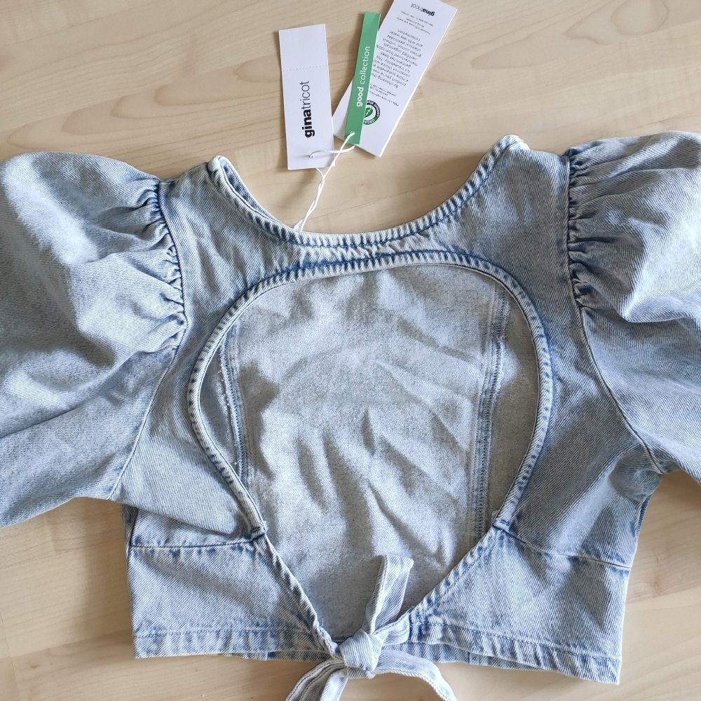 Jeansbluse S neu