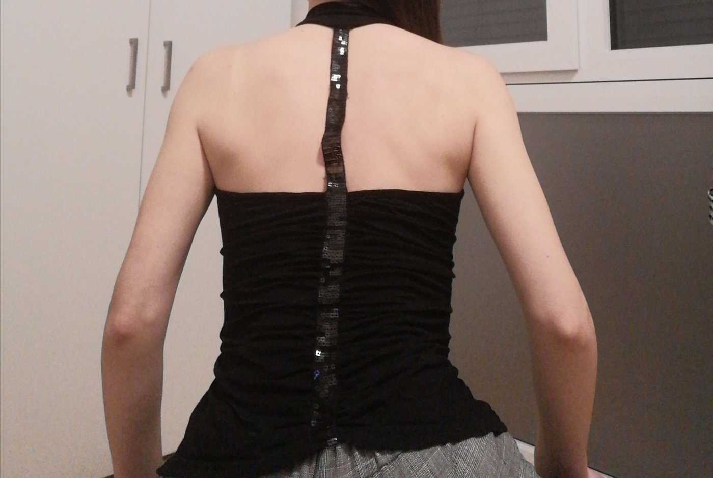 Paillettentop