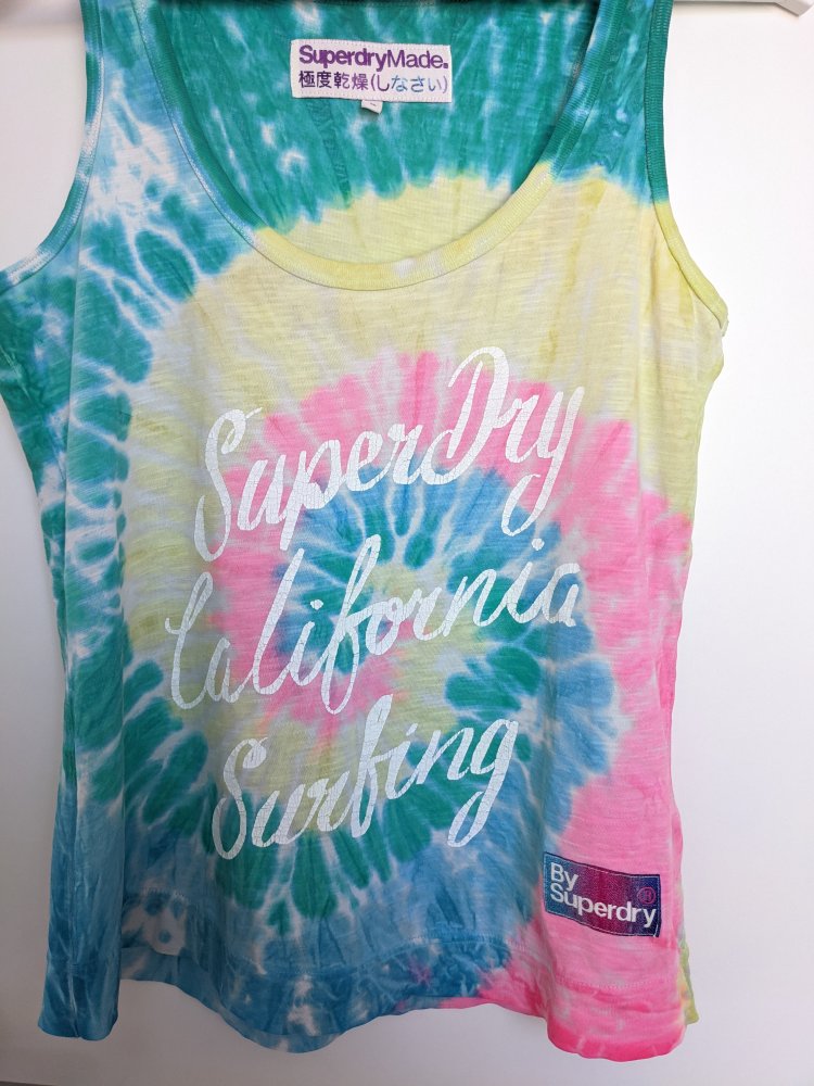 Cooles Batik-Sommershirt von Superdry