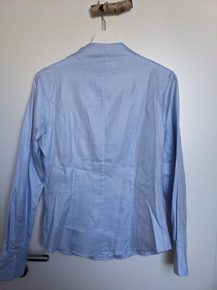 Businessbluse mit Stehkragen von Alba Moda