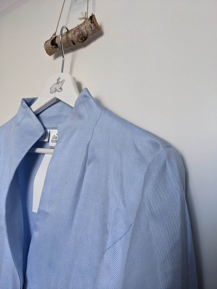 Businessbluse mit Stehkragen von Alba Moda